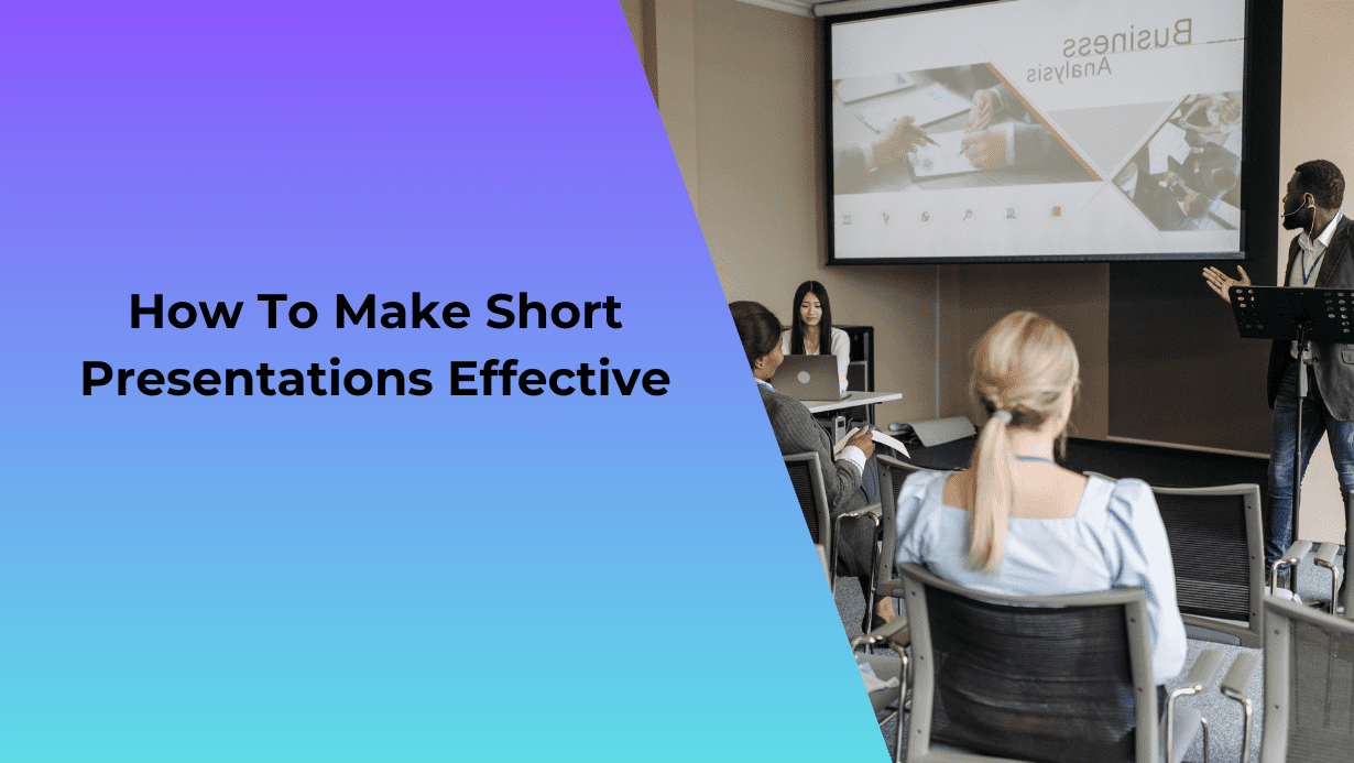 how to make a short presentation video