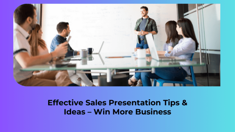 Effective Sales Presentation Tips & Ideas - Win More Busines